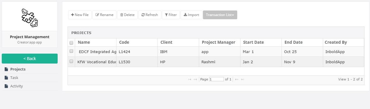 inbold project management software